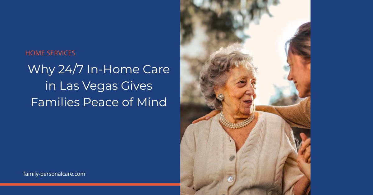 Senior and caregiver enjoying joyful moment outdoors in Las Vegas